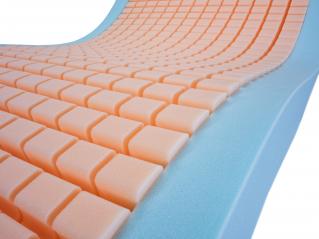 castellated foam core of the premier pressure relief mattress