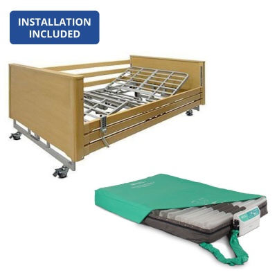 Soprano Bariatric Profiling Bed and Alternating Pressure Relief Mattress Pack