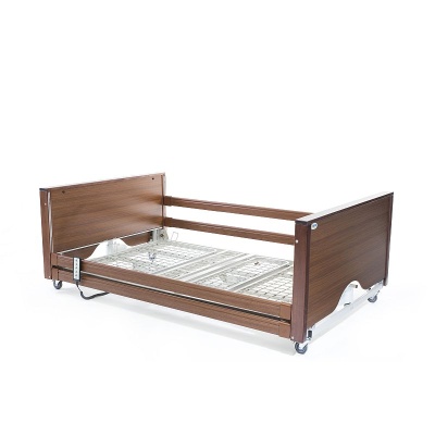 Alerta Lomond Bariatric Low Profiling Hospital Bed (Walnut)