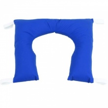 Hollow Fibre Padded U-Shaped Commode Cushion