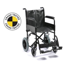 Drive Medical S1 Crash-Tested Steel Transit Wheelchair