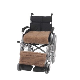 100% Wool Fleeced Wheelchair Calf Strap