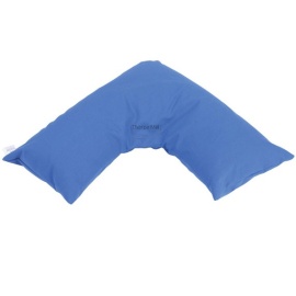 Orthopaedic V-Shaped Pillow Cover (Blue)